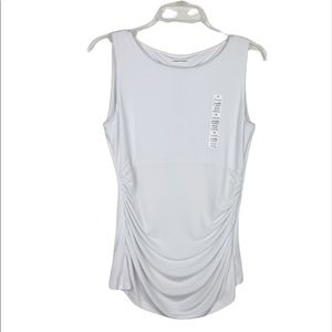 Calvin Klein Slimming Tank Invisible Solutions Woman’s Size Medium White NWT